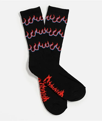 Sheisty Propane Black Crew Socks
