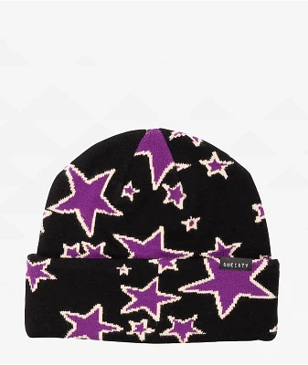 Sheisty Star Black Beanie