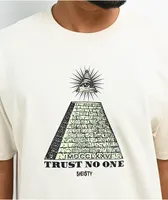 Sheisty Trust No One Natural T-Shirt