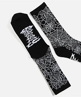 Sheisty Web Black Crew Socks