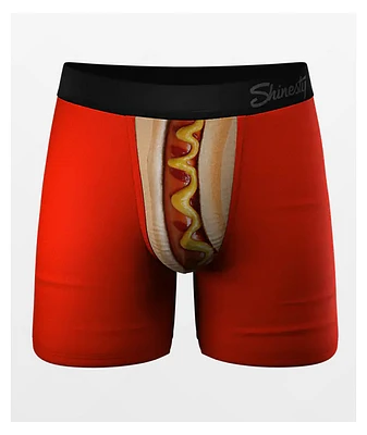 Shinesty Coney Island Hot Dog Ball Hammock Boxer Briefs