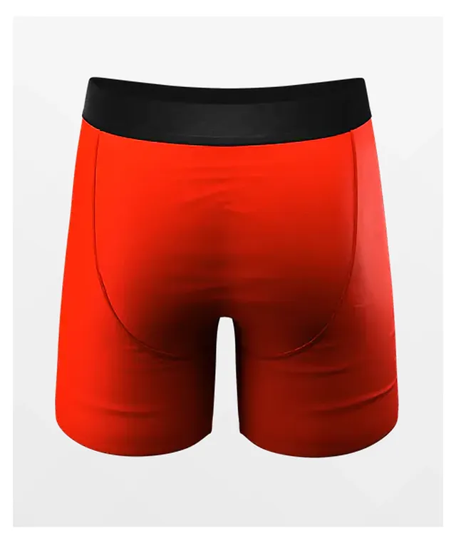 Shinesty® The Under The Mantle Stretch Boxer Briefs - Men's Boxers in Red