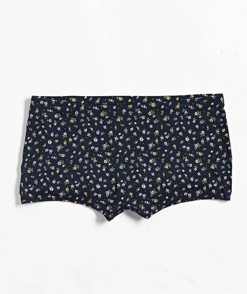 Shinesty Ditsy Daisy Navy Boyshort Underwear