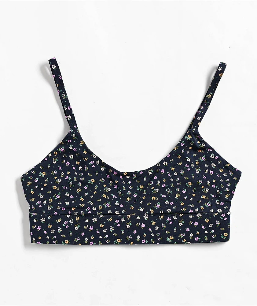 Shinesty Ditsy Daisy Navy Bralette