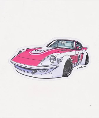 Shinya Burnout Sticker