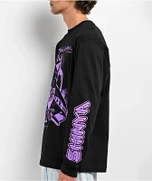 Shinya Circuit Inverse Black Long Sleeve T-Shirt