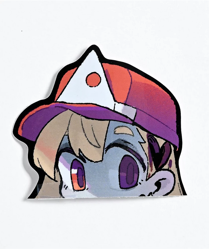 Shinya GG Delivery Peeker Sticker