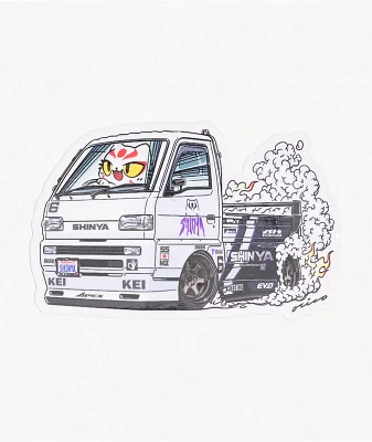 Shinya KEI Burn Sticker