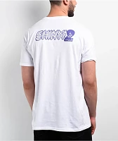 Shinya KEI Mag Inverse White T-Shirt