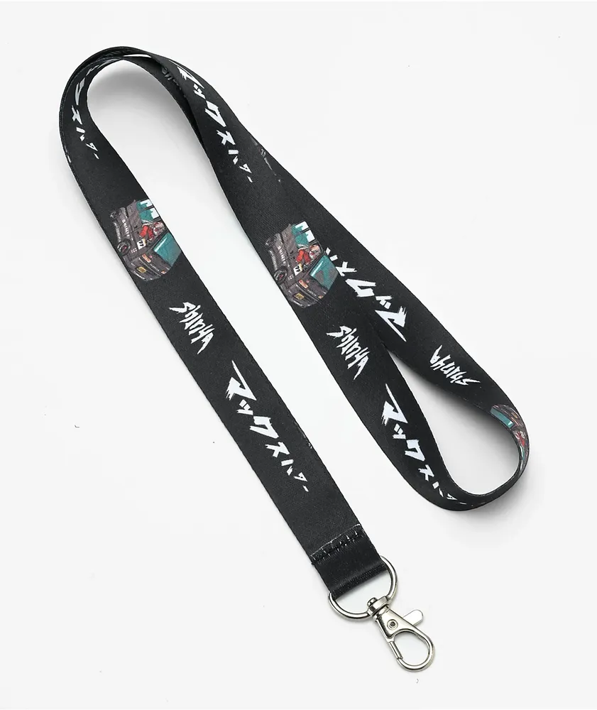 Shinya Kei Black Lanyard