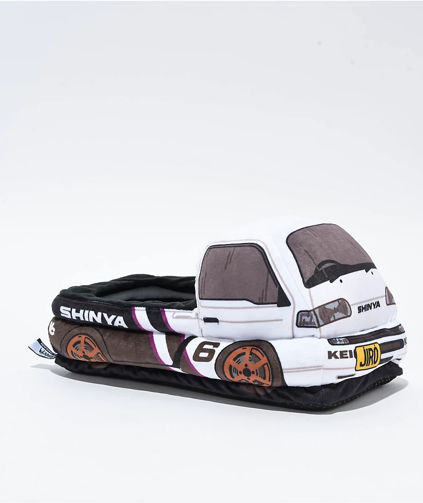 Shinya Kei Truck Plush Slippers