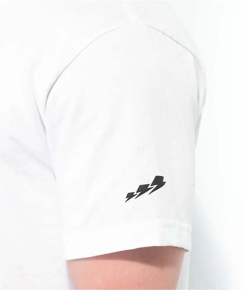 Shinya Race Flag White T-Shirt