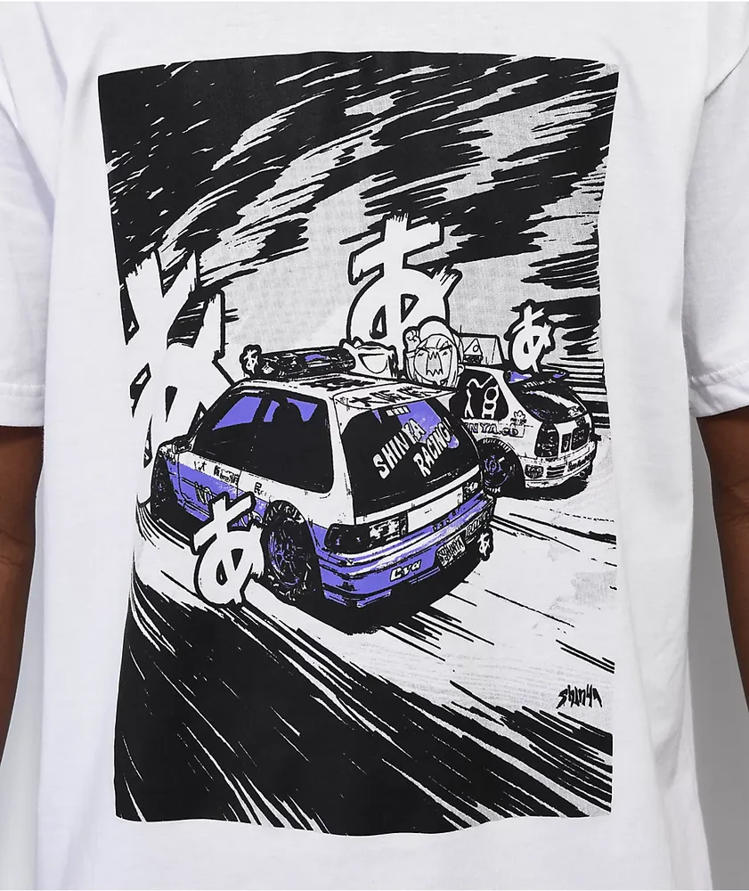 Shinya Racing White T-Shirt