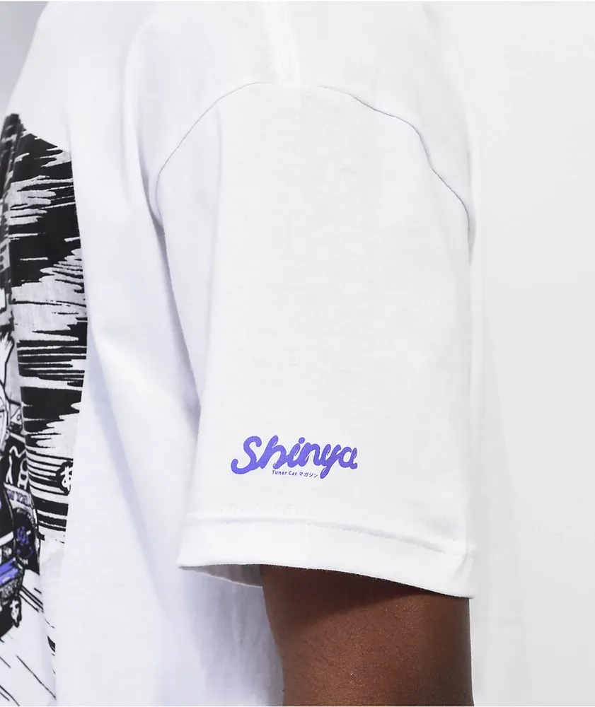 Shinya Racing White T-Shirt