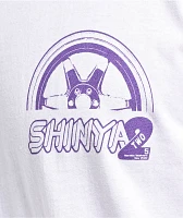 Shinya Wheels Plz White T-Shirt