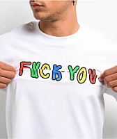 Shorty's F.U. Logo White T-Shirt