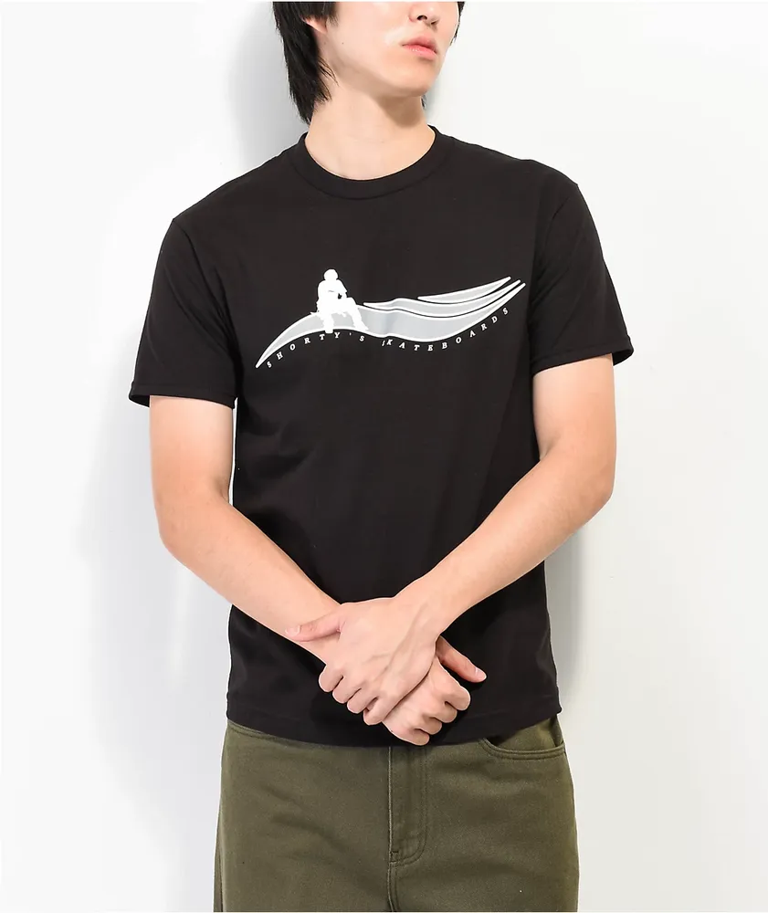 Shorty's Muska Wave Black T-Shirt