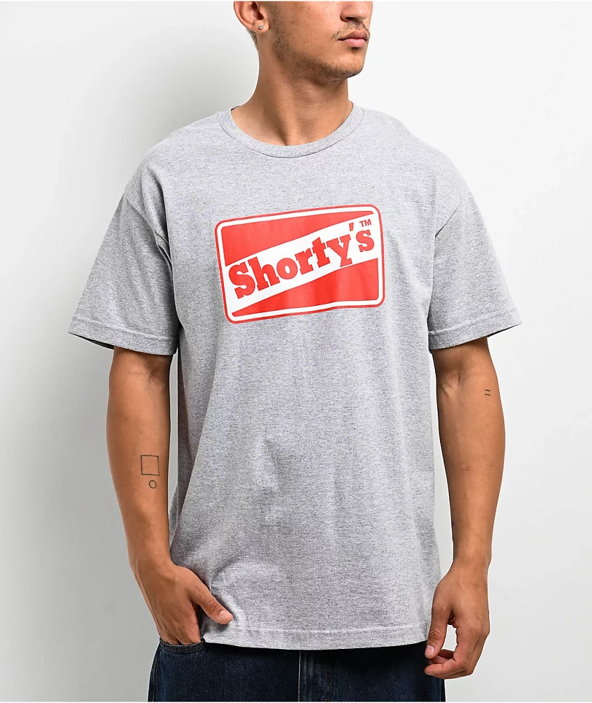 Shorty's OG Logo Heather Grey T-Shirt