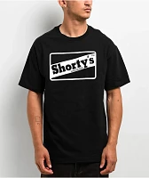 Shorty's OG Outline Black T-Shirt