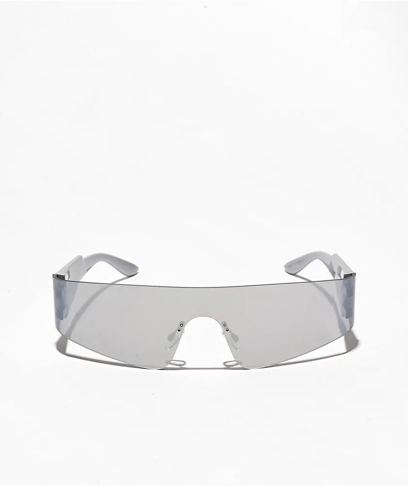 Silver Alien Sunglasses