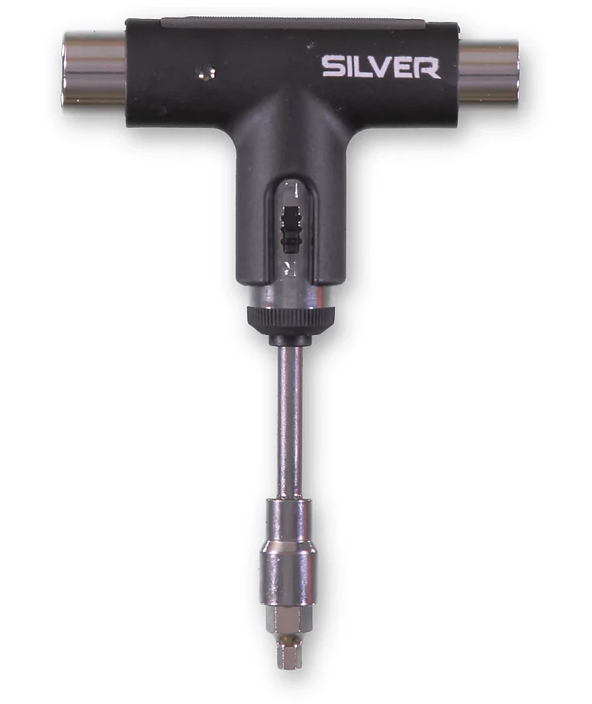 Silver Black Skate Tool