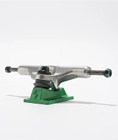 Silver M-Class Hollow Polished Silver & Green 8.5" Skateboard Truck