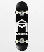 Sk8mafia House Logo Black 7.75" Skateboard Complete