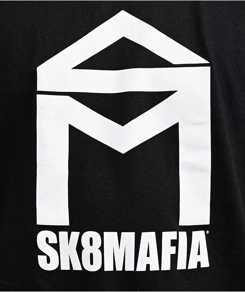 Sk8mafia House Logo Black T-Shirt