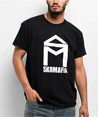 Sk8mafia House Logo Black T-Shirt