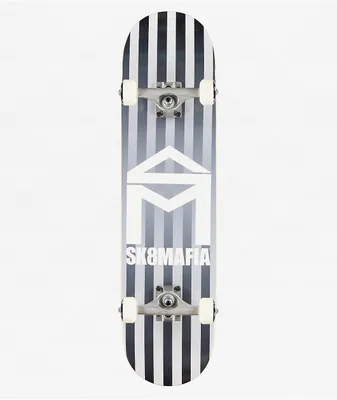 Sk8mafia House Logo Stripe 8.0" Skateboard Complete