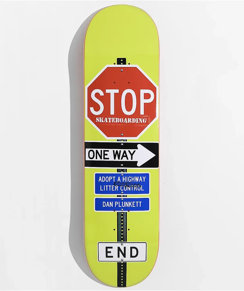 Skate Mental Plunkett Stop 8.5" Skateboard Deck