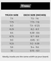 Slappy Hollow 9.0" Polished Truck