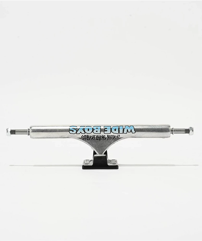 Slappy x Heroin ST1 Wide Boys Hollow 11.0" Silver & Black Truck