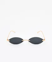 Sledge Hammer Black Mini Frameless Sunglasses