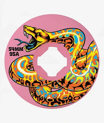 Slime Balls Kendall Snake 54mm 95a Pink Skateboard Wheels