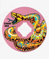 Slime Balls Kendall Snake 54mm 95a Pink Skateboard Wheels