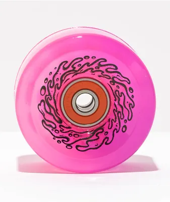 Slime Balls Light Ups 60mm 78a Pink & Purple Cruiser Wheels