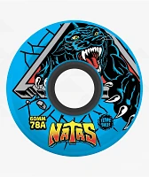 Slime Balls Natas Reissue 60mm 78a Blue Skateboard Wheels