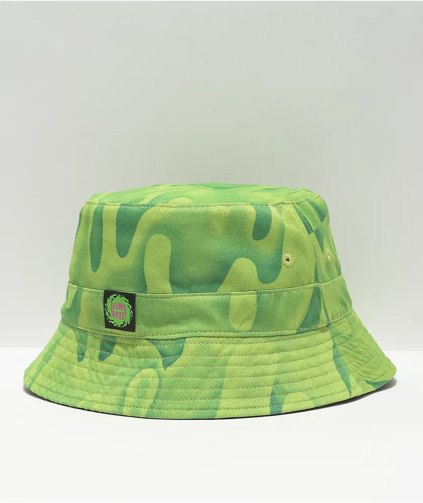 Slime Balls Reversible Green & Black Bucket Hat