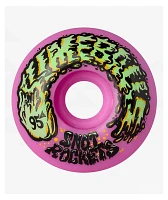 Slime Balls Snot Rockets 54mm 95a Pastel Pink Skateboard Wheels