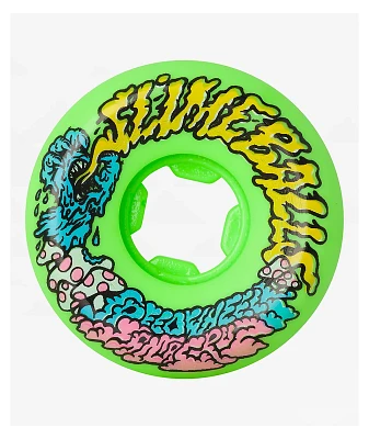 Slime Balls Vomit Mini 53mm 97a Green Skateboard Wheels
