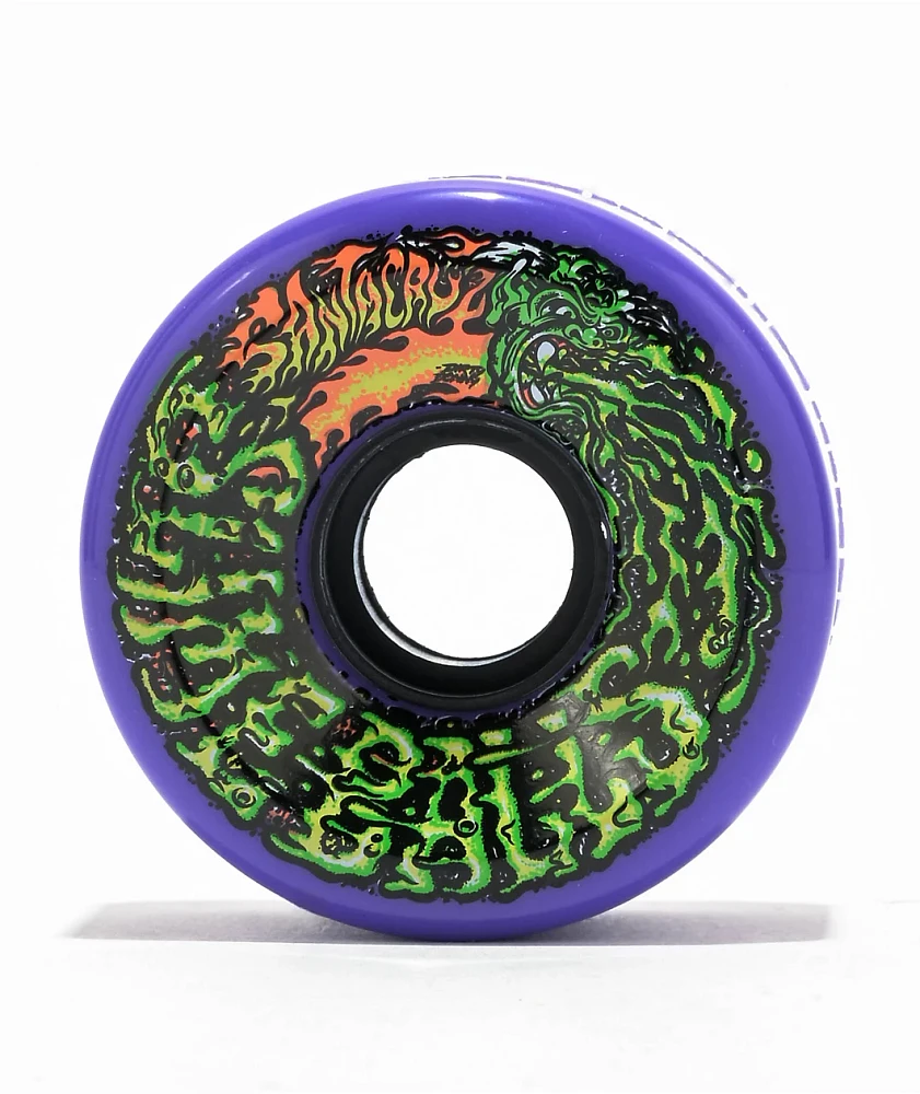 Slime Balls x Dirty Donny OG 60mm 78a Purple Cruiser Skateboard Wheels