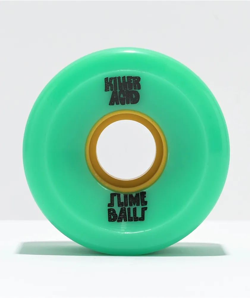 Slime Balls x Killer Acid 60mm 78a Green Skateboard Wheels