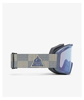 Smith Blazer Granite Blue Snowboard Goggles