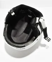 Smith Holt Matte White Snowboard Helmet.