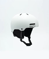 Smith Rodeo Matte White Snowboard Helmet