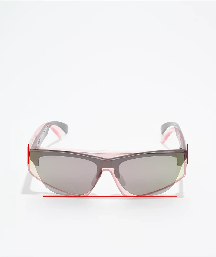 Social Pink Shield Sunglasses