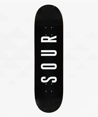 Sour Solution Army 8.5" Black Skateboard Deck