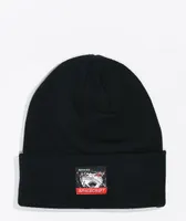 Spacecraft Lotus Beware Black Beanie