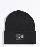 Spacecraft Lotus Stay Sharp Black Beanie